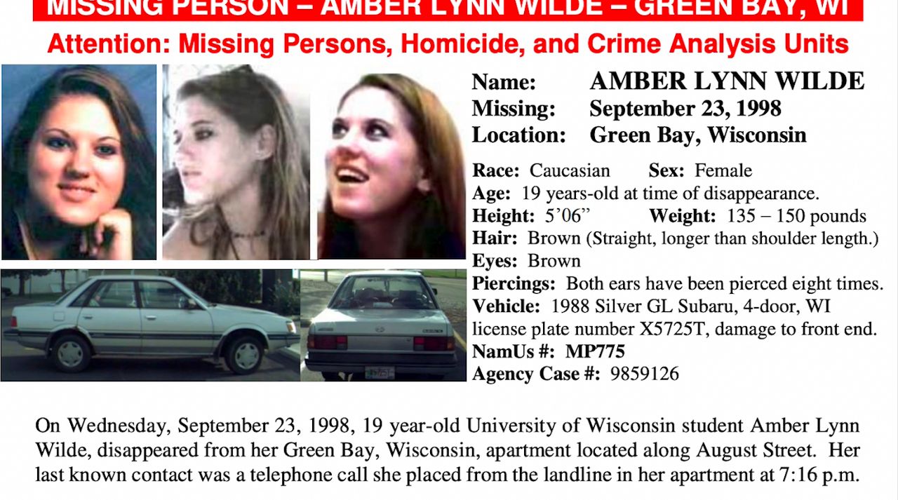 Amber Wilde missing 25 years